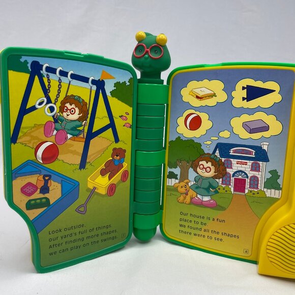 Fisher-Price Little People Shapes in Our House Electronic Learning Book Kids Toy - Picture 6 of 9